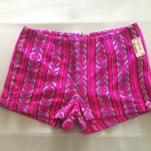 Bethany Mota (Aeropostale) Aztec Shorts - New